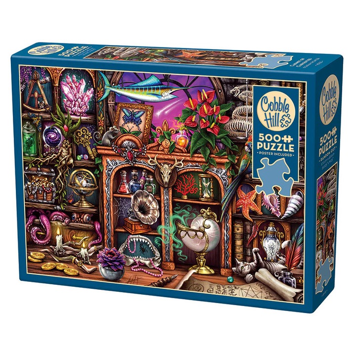 Cobble Hill 500 db-os puzzle - Cabinet of Curiosities (45133)