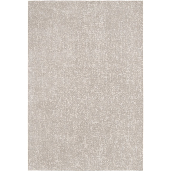 Covor Belgian Model Fargo 71501‑050, Marime 80 x 150 cm, Crem, Inaltime Fir 7 mm, Antialergic, Polipropilena, Living, Dormitor, Sufragerie, Copii 80 x 150