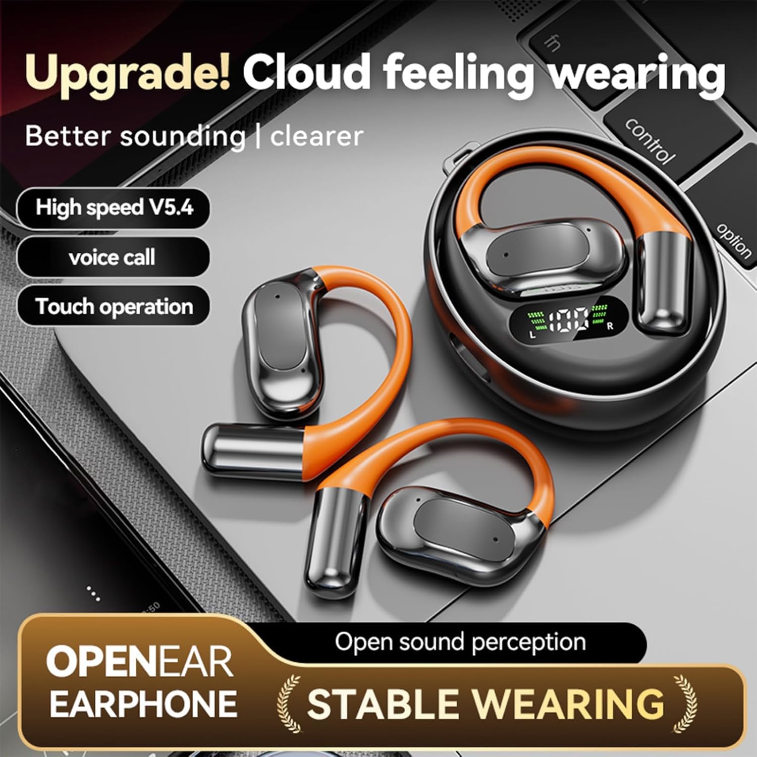 Casti Ai Casti de traducere inteligenta AI, Bedee,144 de limbi, Casti wireless ...