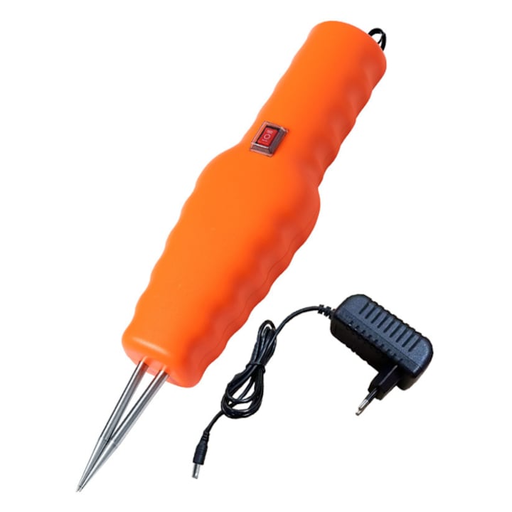 Instrument electric portabil, rezistent la apa, pentru smulgerea pasarilor, motoare duble de mare putere din cupru pur, 11000 RPM, comutator de pornire cu un singur buton, A-4, portocaliu, reincarcabil