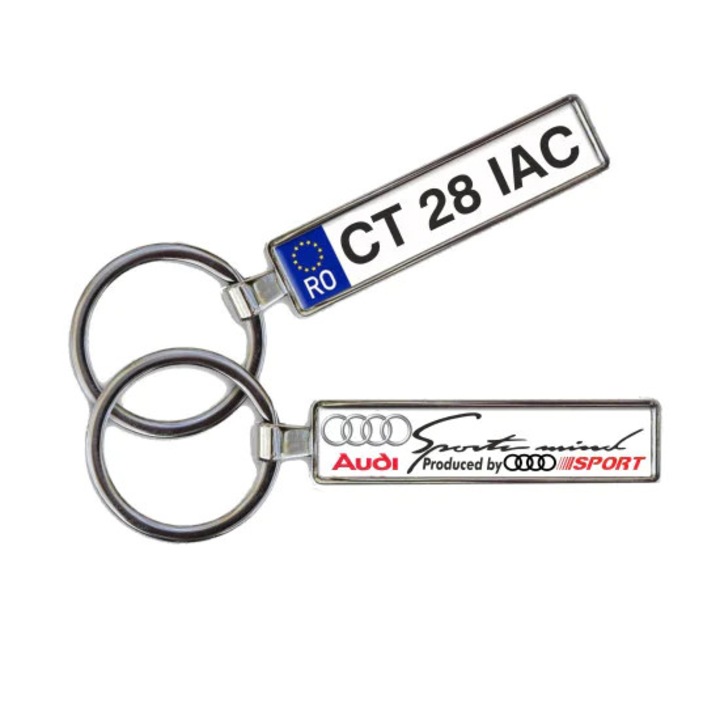 Accesoriu auto Breloc auto personalizat metal