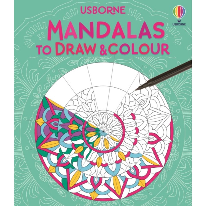 Mandalas To Draw And Colour - Abigail Wheatley
