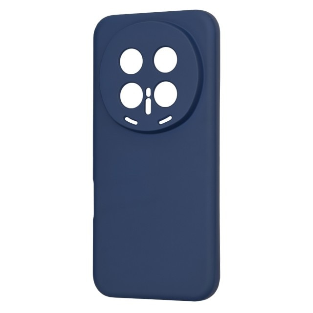 Husa Upzz® SoftFlex Pentru Honor Magic8 Pro, Silicon Soft, Protectie La Camera, Alcantara La Interior, Albastru