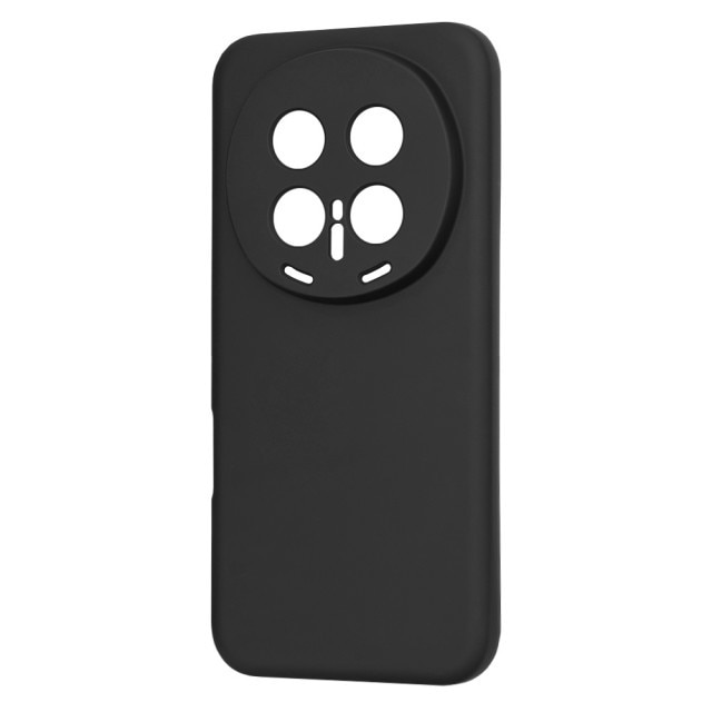 Husa Upzz® SoftFlex Pentru Honor Magic8 Pro, Silicon Soft, Protectie La Camera, Alcantara La Interior, Negru