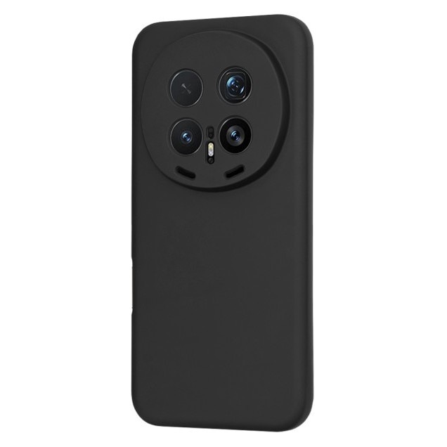 Husa Upzz® SoftFlex Pentru Honor Magic8 Pro, Silicon Soft, Protectie La Camera, Alcantara La Interior, Negru
