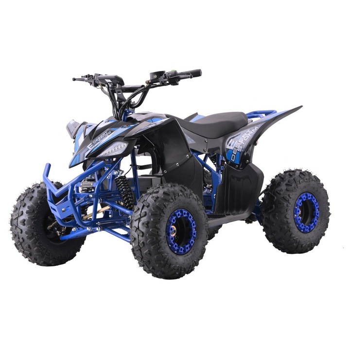 Masinuta Quad inny DESERT STORM LIFT 1500W, 48V, albastru, 150x96x89cm, set cu instructiuni si kit de montaj