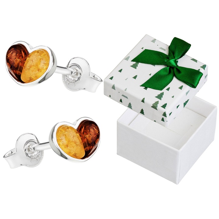 Cercei dama, Siju, argint, set cu cutie cadou