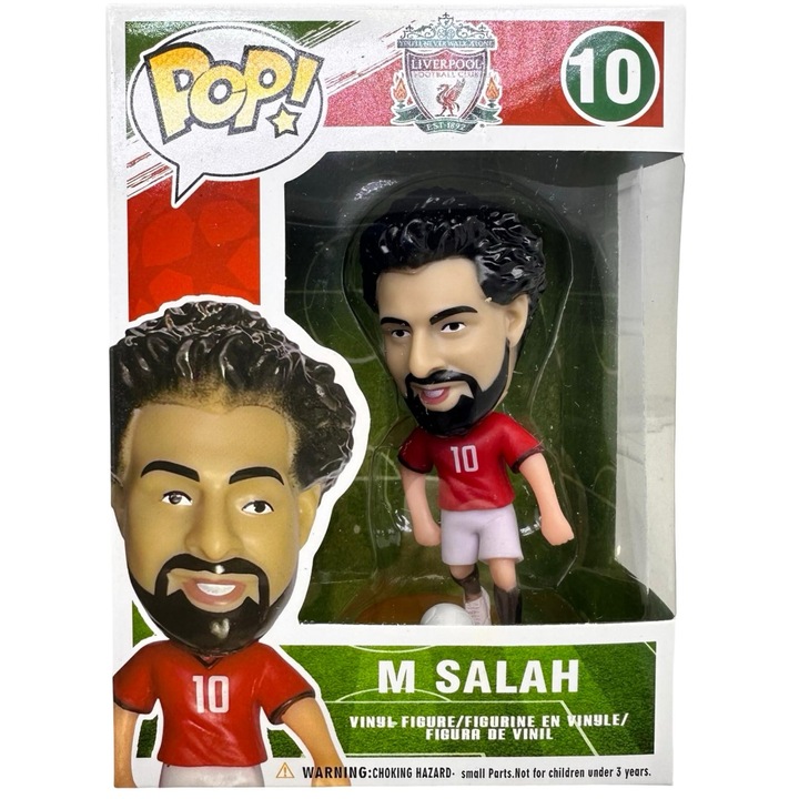 M Salah focista figura, vinil