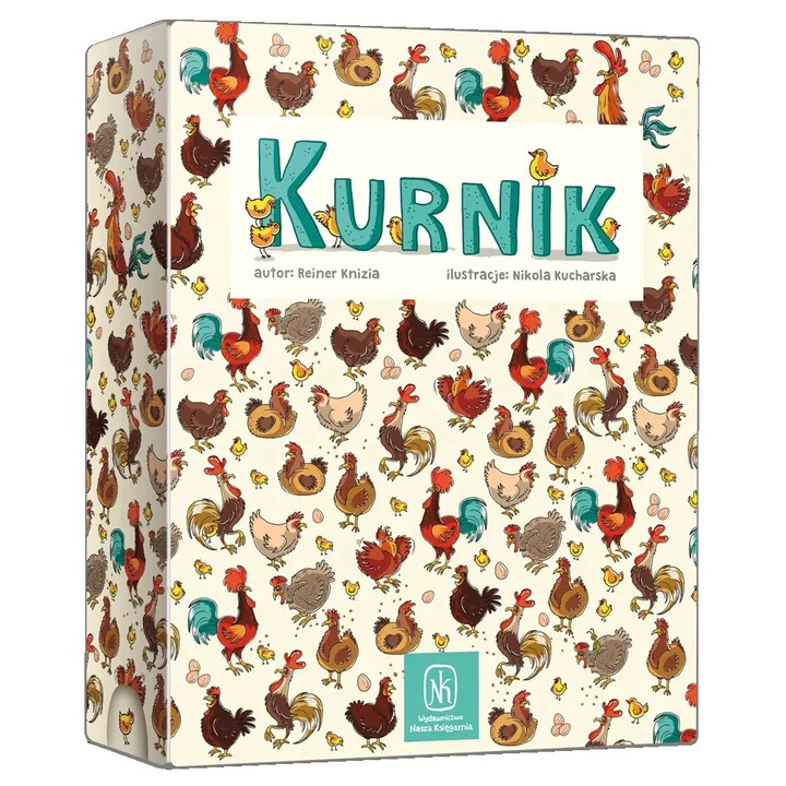 Kurnik társasjáték, 1/6, többszínű