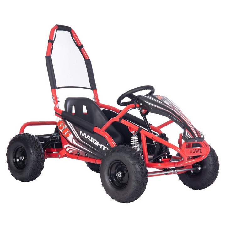 Kart electric, MAIGHTY, 1000W, rosu, 149x85x111cm