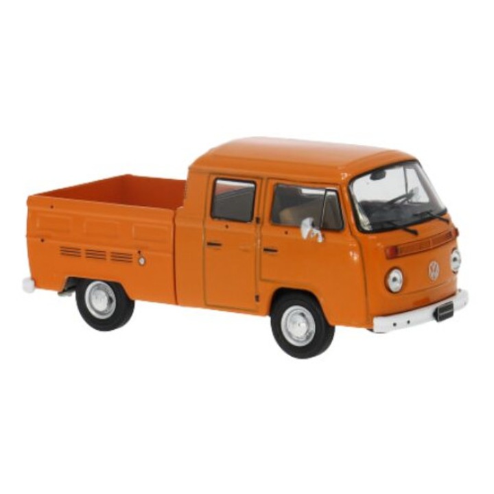 Мачета за кола VW Volkswagen T2 DoKa оранжев 1:43 IXO