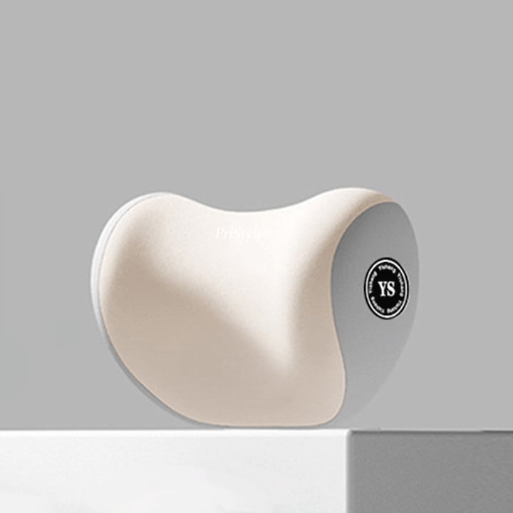 Perna Tetiera Auto din Spuma cu Memorie, Suport Ergonomic pentru Gat, Design Anatomic, Reducere Dureri Cervicale, Confort Premium pentru Condus Indelungat, Bej, PriStyle®