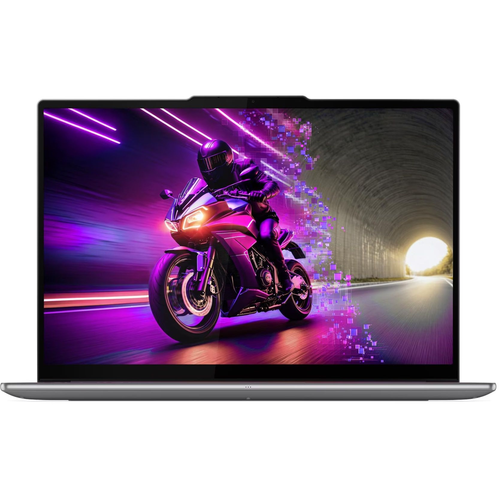 Laptop Lenovo Yoga Pro 9 16IAH10, 16" 3.2K 3200x2000 OLED Touch Screen 1000nits 120Hz, Intel Core Ultra 9 285H 16-core, 32 GB LPDDR5x, 256GB SSD m2 PCIe, 1TB SSD m2 PCIe, NVIDIA GeForce RTX 5060 8GB GDDR7, Windows 11 Home, Aluminium Case 2.07 kg Luna Grey