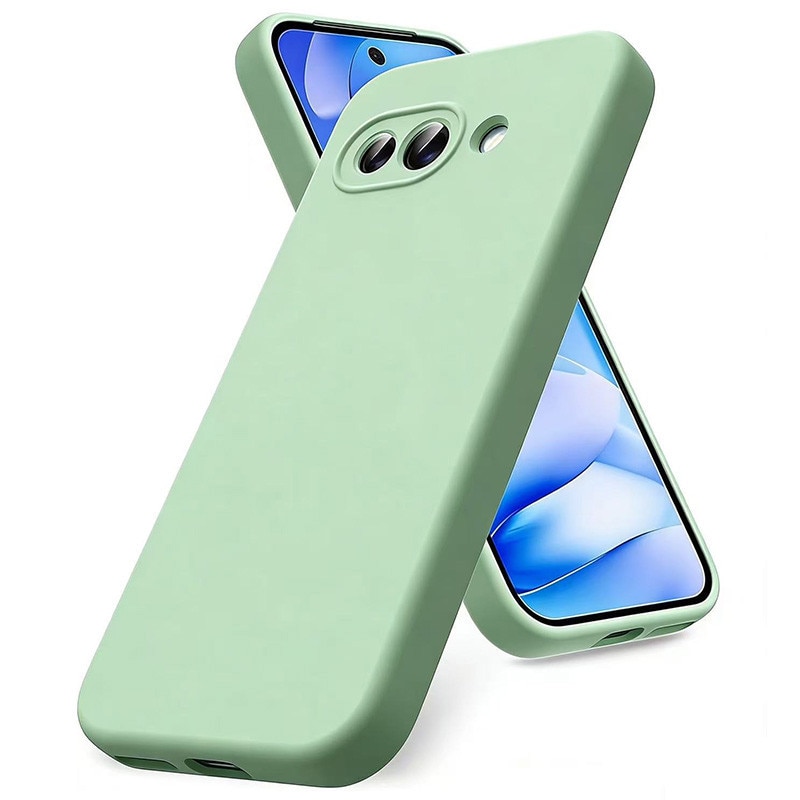 Husa compatibila cu Google Pixel 9A, Ultra Subtire, Antizgarieturi, Verde Pastel