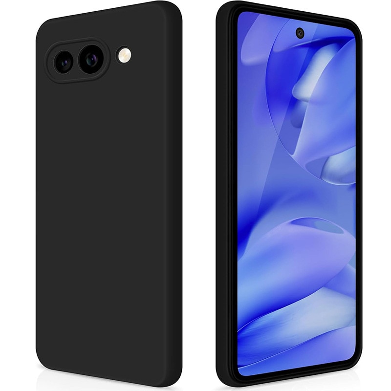 Carcasa compatibil cu Google Pixel 9A, ultra subtire, rezistenta la socuri, negru