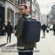 Rucsac MASTPAD pentru laptop/tabletă waterproof, 4 compartimente, port USB, ergonomic, Albastru, până la 16 inch