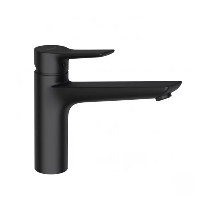 Kludi Mix egykezes konyhai csaptelep fekete, tömör markolattal