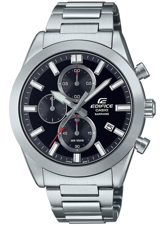 Ceas barbatesc Casio, EFB-710D-1AVUEF, argintiu, metalic