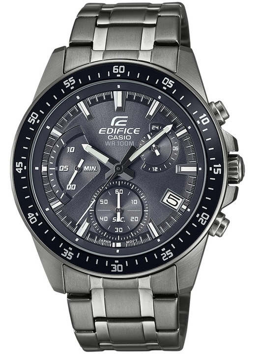 Ceas barbatesc Casio, EFV-540DC-1CVUEF, negru, 42mm