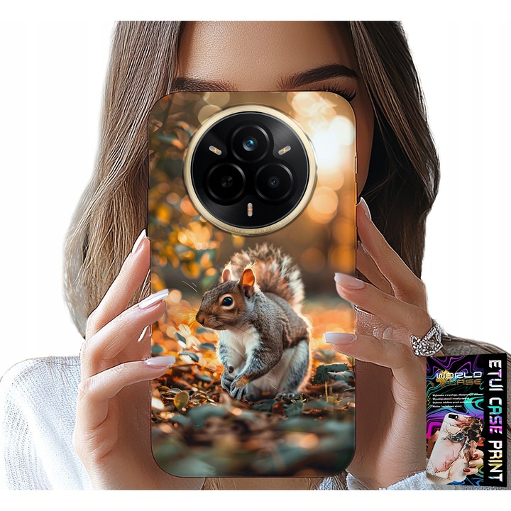 Telefontok, World Case, Realme 14 Pro+ 5G, szilikon, személyre szabott nyomtatás, többszínű