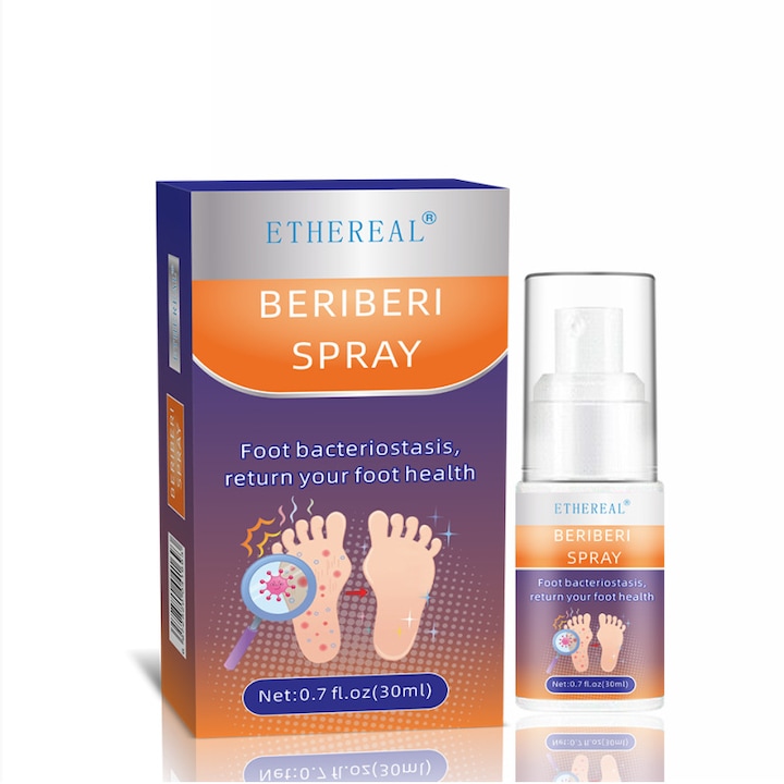 Antibakteriális lábspray sportolóknak, 30 ml