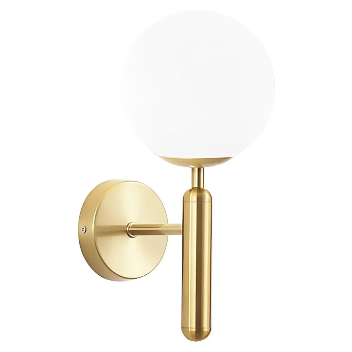 Аплик Toolight, G098-1W, златен бял