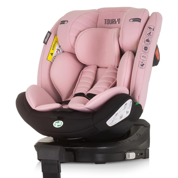 Scaun auto, 40-150 cm, pentru fete, i-Size