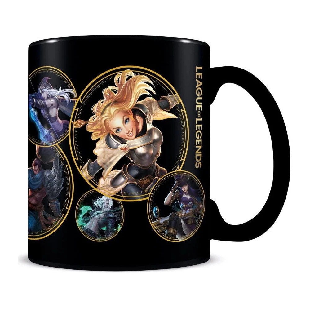 Cana ceramica League of Legends, schimbare de design, capacitate