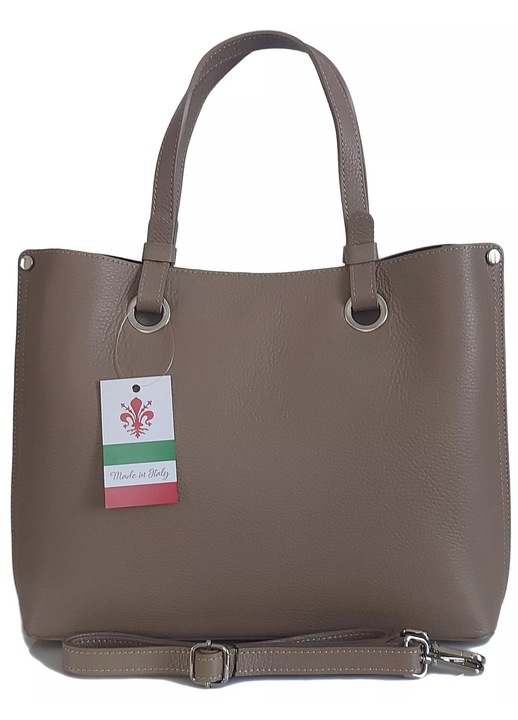 Geanta shopper VERA PELLE, compartimentefwqdfq