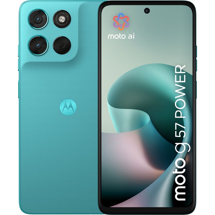 Смартфон Motorola Moto G57 Power, 12GB, 256GB, PANTONE Fluidity