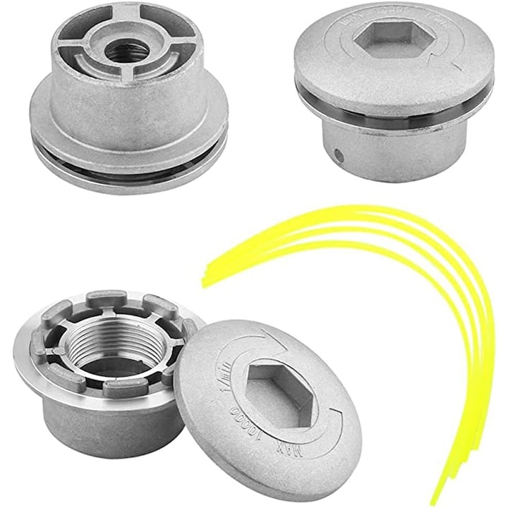 Cap de taiere din aluminiu pentru cositoare, set 1 buc, dimensiuni 27.5cm, 4 linii 0.3mm, utilizare universala