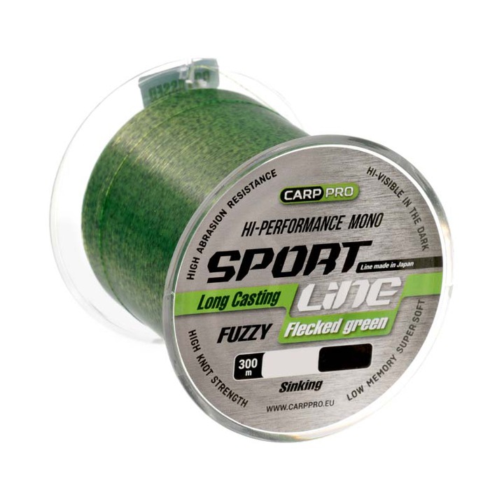 Fir Carp Pro Sport Line Foltos Zöld 0.310mm / 300m