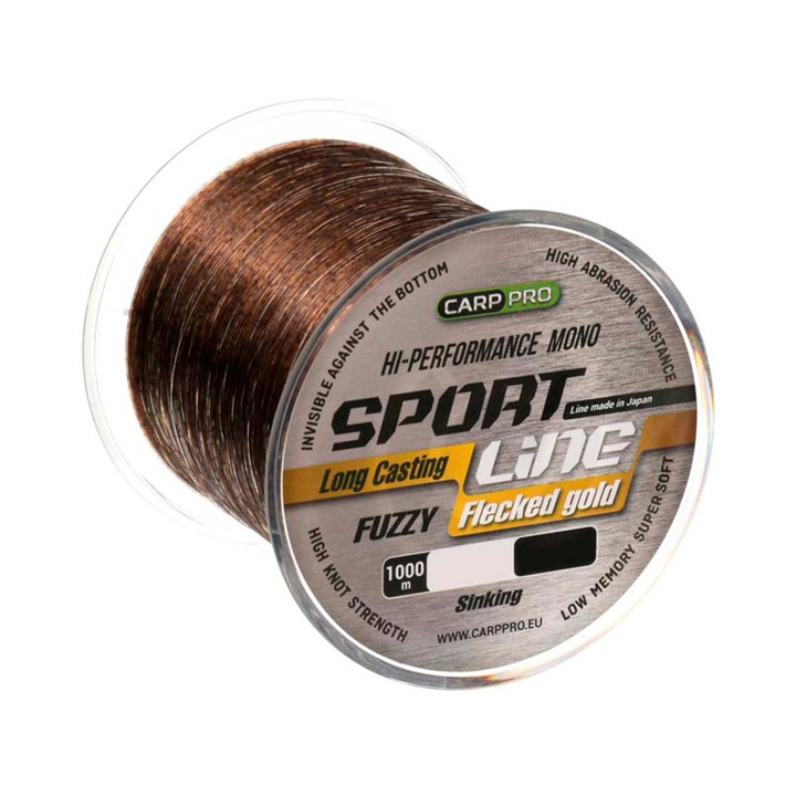Fir Carp Pro Sport Line Flecked Gold 0.265mm / 1000m