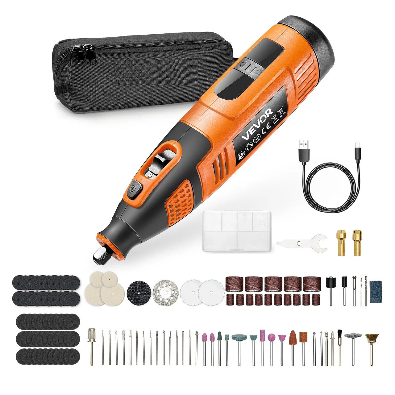 Biax cu acumulator 2500mAh, 28 viteze 5000-32000 rpm, 119
