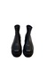 Ghete dama, SandAli, piele naturala box, fermoar, talpa wedge, negru 36 EU