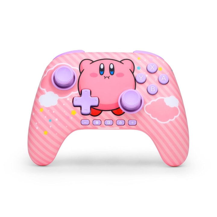 PowerA Advantage Безжичен, Nintendo Switch 2, Hall-Effect, Кърби Пъф, Безжичен контролер