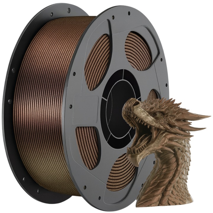 Филамент, Anycubic PLA, 1 кг, галактическо кафяво, за 3D принтер