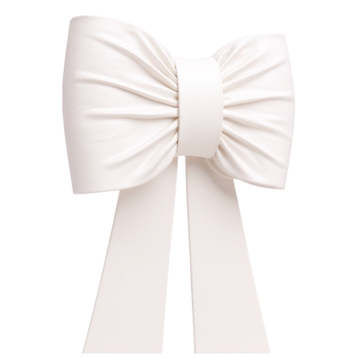 Funda de Brad din Catifea Premium Alba 55x30cm – Decor Elegant pentru Craciun