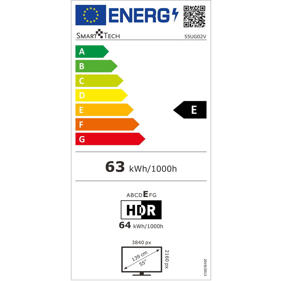 Televizor QLED Smart Tech 55QG06K, 139 cm, UHD 4K Google TV, Wi-Fi, Bluetooth, Dolby Audio, Negru