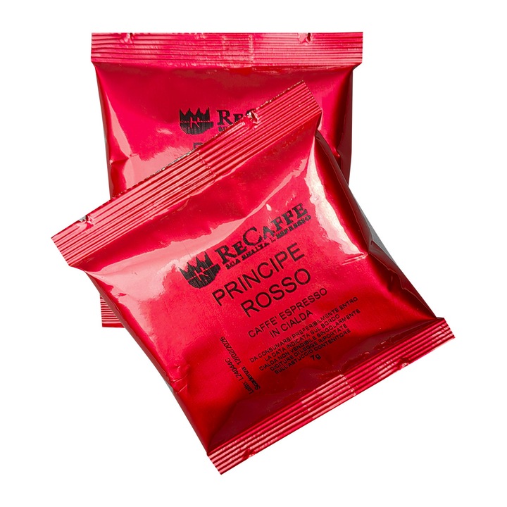 Capsule de cafea ReCaffe Rosso, 150 buc, espresso, 1125g, Italia