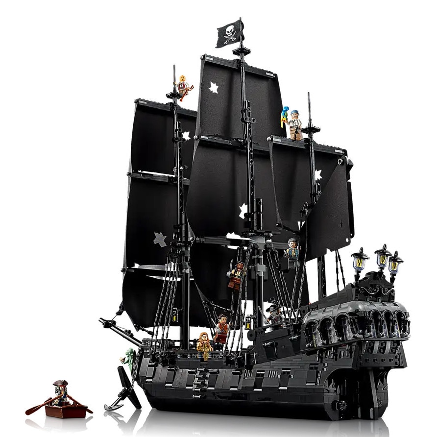 Set de constructie, LEGO, Corabia de pirati a capitanului Jack Sparrow ...