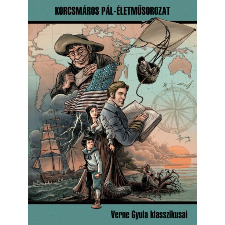 Korcsmáros Pál, Verne Jules; Verne Gyula klasszikusai
