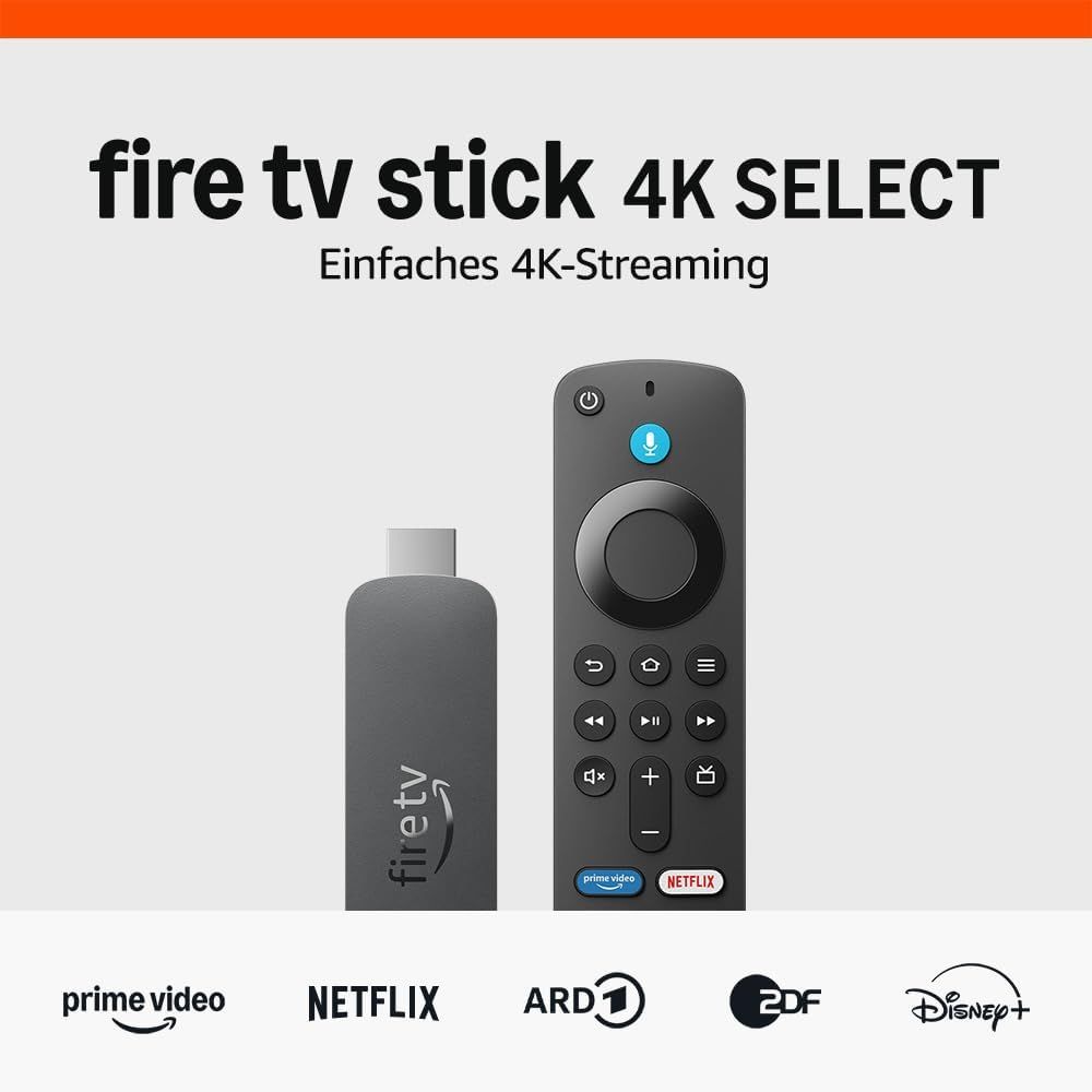 Mediaplayer Amazon Fire TV Stick 4K Select, 2025, 299354