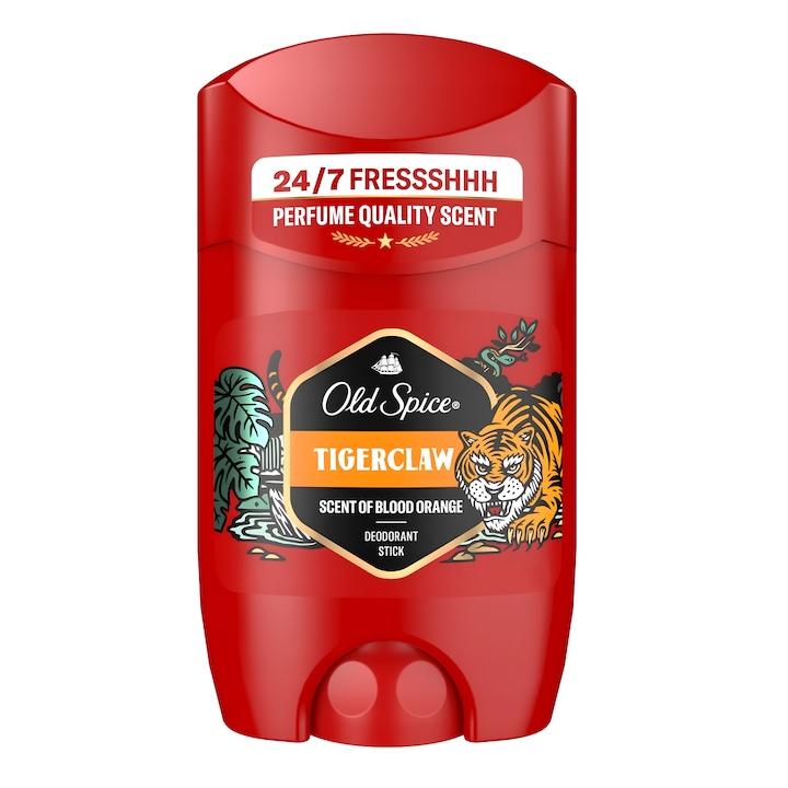 Дезодорант Old Spice Tiger Claw, 50мл, цитрусов аромат, дълготрайна защита