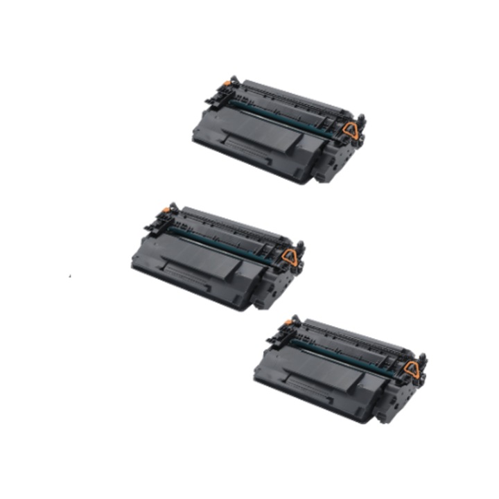 Cartus Toner Compatibil Canon CRG-070, cu Chip, Negru, 9700, set INTELIGENT MMO 3 TONERE pagini pentru LBP246dw, LBP243dw, MF465dw, MF463dw, MF461dw CRG070H