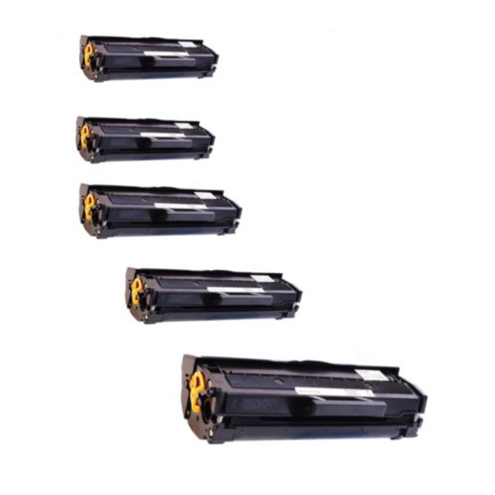 Set toner compatibil INTELIGENT MMO 5 x 1500 pagini negru pentru imprimante laser