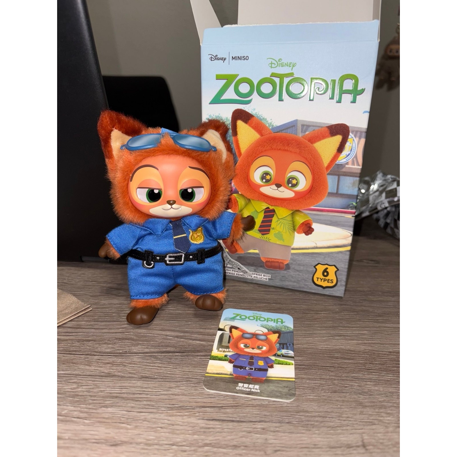 EOF-210 Zootopia 1箱6点セット未開封 Breloc Jucarie Plus, Zootopia, Zootropolis, Judy Iepurele, Nick