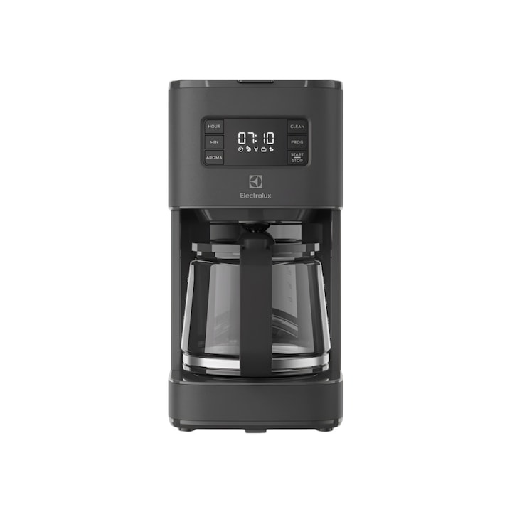 Cafetiera ELECTROLUX Create 5 E5CM1-6AN, 1.37l, 1000W, 10 cesti Negru