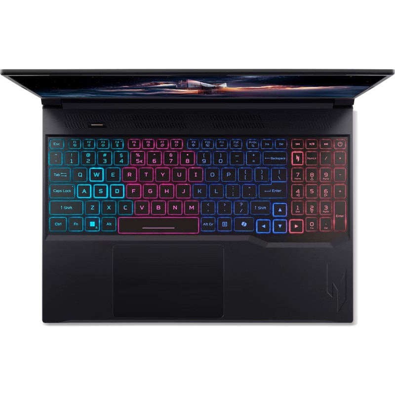 Laptop Acer Gaming 16'' Nitro V 16S ANV16S-71, WQXGA IPS 180Hz, Procesor Intel® Core™ 7 240H (24M Cache, up to 5.20 GHz), 32GB DDR5, 1TB SSD, GeForce RTX 5070 8GB, No OS, Obsidian Black