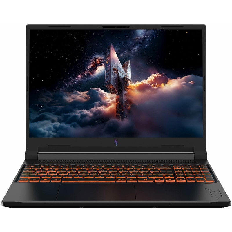 Laptop Acer Gaming 16'' Nitro V16 ANV16-61, WUXGA IPS 180Hz, Procesor AMD Ryzen™ AI 5 340 (16M Cache, up to 4.80 GHz), 16GB DDR5, 1TB SSD, GeForce RTX 5060 8GB, No OS, Obsidian Black